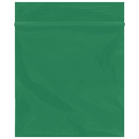 Bsc Preferred 3 x 3'' - 2 Mil Green Reclosable Poly Bags, 1000PK BUY03998099